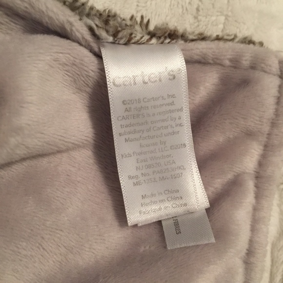 Carter's Sloth Baby Plush Security Blanket Lovey - Picture 5 of 5